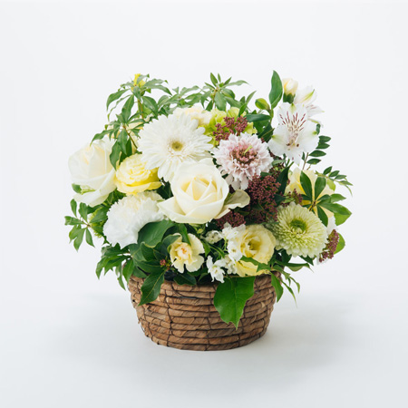 手渡しアレンジメントフラワー 05 | お祝いの花商品 | 【電報