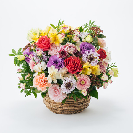 手渡しアレンジメントフラワー 10 | お祝いの花商品 | 【電報
