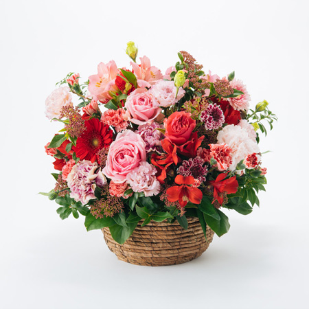 手渡しアレンジメントフラワー 10 | お祝いの花商品 | 【電報