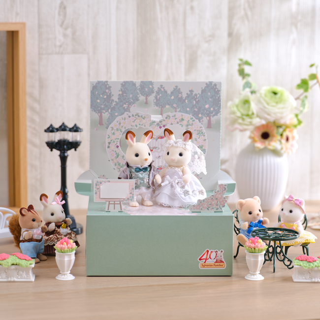 シルバニアファミリー - シルバニア　 すてきなウエディングペアセット Sylvanian Families シルバニア 赤ちゃんペアセット すてきな