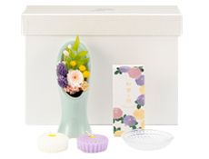 月花天出品商品 Amazon.co.jp: カメヤマ 花づくしギフトセット(植物性) 水に浮かぶ