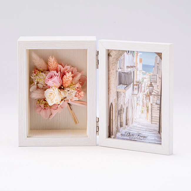 フォト・エ・フルール ベビーピンク | 祝電商品 | 【電報サービス