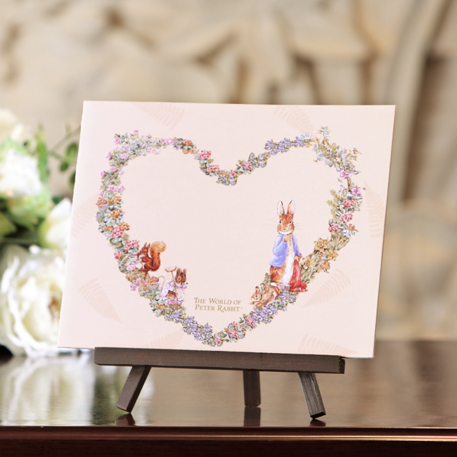 ピーターズ ハート | 祝電商品 | 【電報サービス】VERY CARD