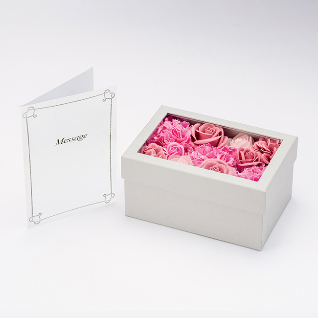 バスフレグランスフラワー ピンク | 祝電商品 | 【電報サービス】VERY CARD